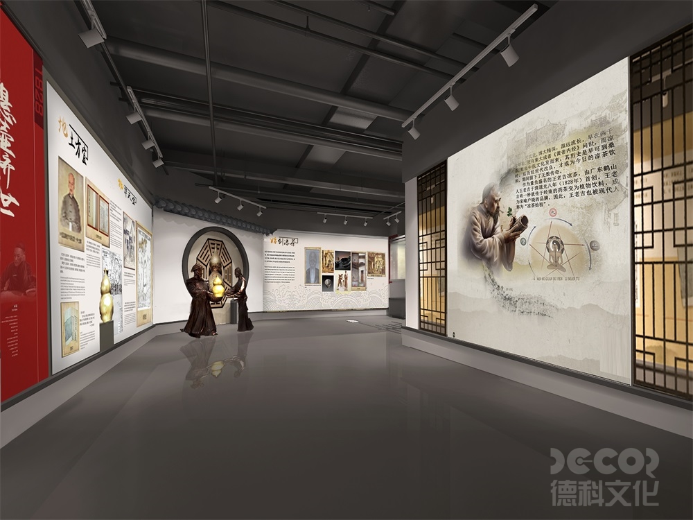 如何利用展覽館裝修布局和空間劃分來實現展品的分類展示？